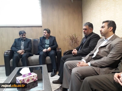 دکترعلی محمودلو سرپرست پردیس های استان آذربایجان غربی با رئیس شورای اسلامی کلانشهر ارومیه دیدار کرد