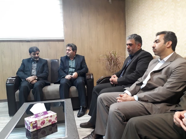 دکترعلی محمودلو سرپرست پردیس های استان آذربایجان غربی با رئیس شورای اسلامی کلانشهر ارومیه دیدار کرد 2