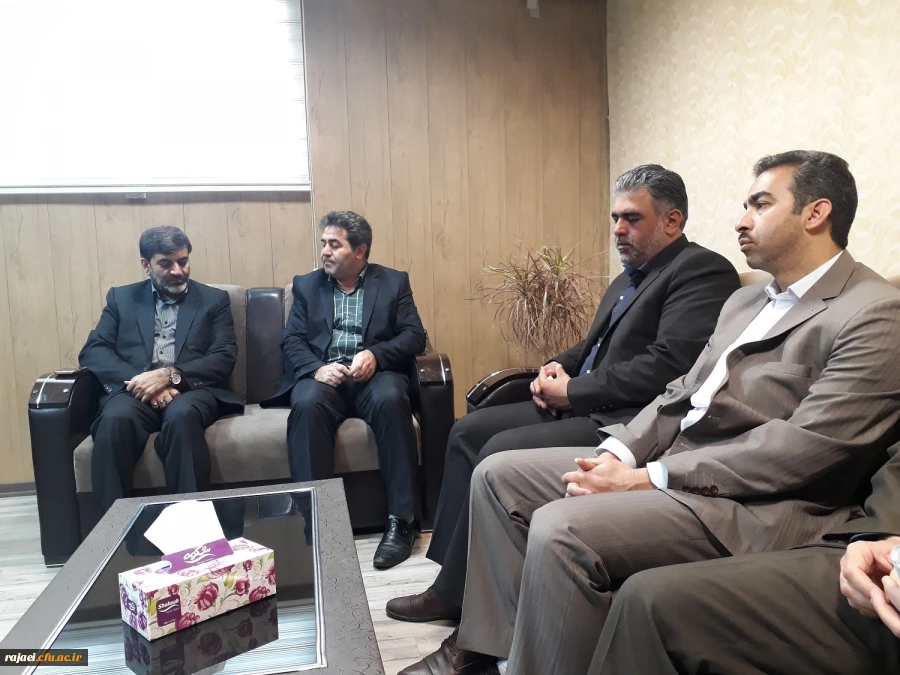 دکترعلی محمودلو سرپرست پردیس های استان آذربایجان غربی با رئیس شورای اسلامی کلانشهر ارومیه دیدار کرد 2