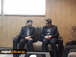 دکترعلی محمودلو سرپرست پردیس های استان آذربایجان غربی با رئیس شورای اسلامی کلانشهر ارومیه دیدار کرد 3