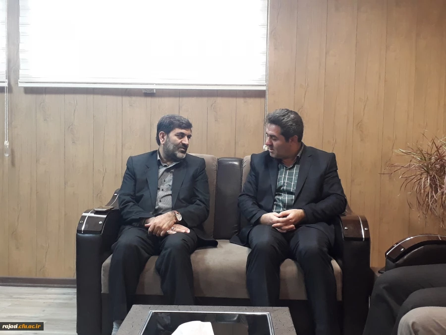 دکترعلی محمودلو سرپرست پردیس های استان آذربایجان غربی با رئیس شورای اسلامی کلانشهر ارومیه دیدار کرد 3