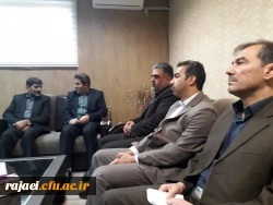 دکترعلی محمودلو سرپرست پردیس های استان آذربایجان غربی با رئیس شورای اسلامی کلانشهر ارومیه دیدار کرد