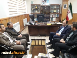 دیدار دکتر علی محمودلو سرپرست پردیس های استان آذربایجان غربی با مدیرکل نوسازی و تجهیز مدارس استان آذربایجان غربی 2