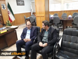 دیدار دکتر علی محمودلو سرپرست پردیس های استان آذربایجان غربی با مدیرکل نوسازی و تجهیز مدارس استان آذربایجان غربی