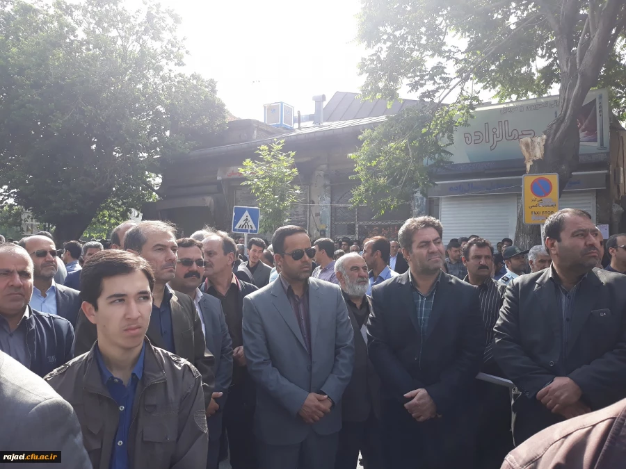 اساتید و کارکنان دانشگاه فرهنگیان آذربایجان غربی با شیر مرد آذربایجان وداع کردند 3