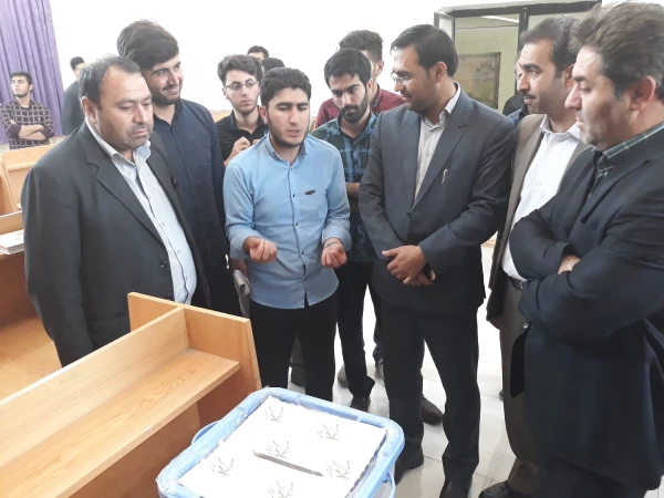 ابلاغ منتخبین جدید شورای صنفی پردیس شهید رجایی تقدیم شد 2