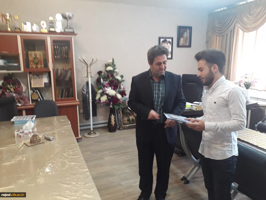 طی مراسمی ابلاغ منتخبین جدید شورای صنفی پردیس شهید رجایی تقدیم شد 5