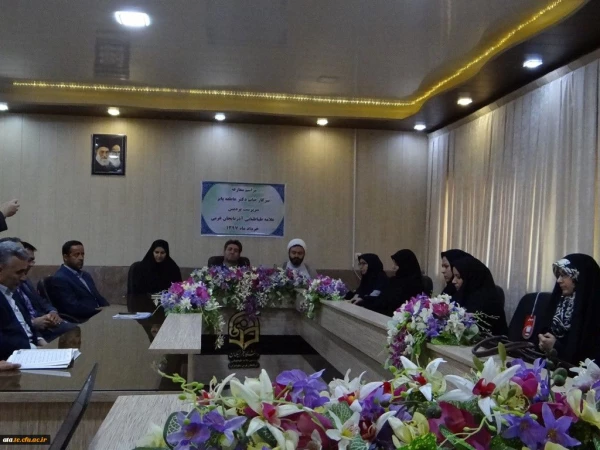 طی مراسمی خانم دکتر عاطفه پایز بعنوان سرپرست جدید پردیس علامه طباطبایی آذربایجان غربی معرفی شدند 3