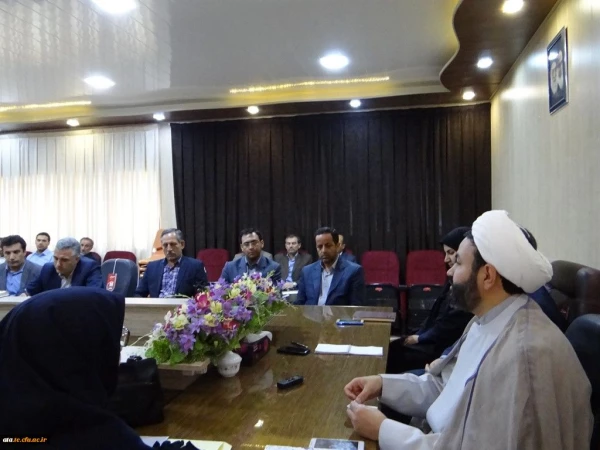 طی مراسمی خانم دکتر عاطفه پایز بعنوان سرپرست جدید پردیس علامه طباطبایی آذربایجان غربی معرفی شدند 6