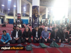 سرپرست دانشگاه فرهنگیان استان به همراه  جمعی از اساتید و کارکنان در مراسم بزرگداشت شهدای 15 خرداد و احیای شب قدر شرکت کردند