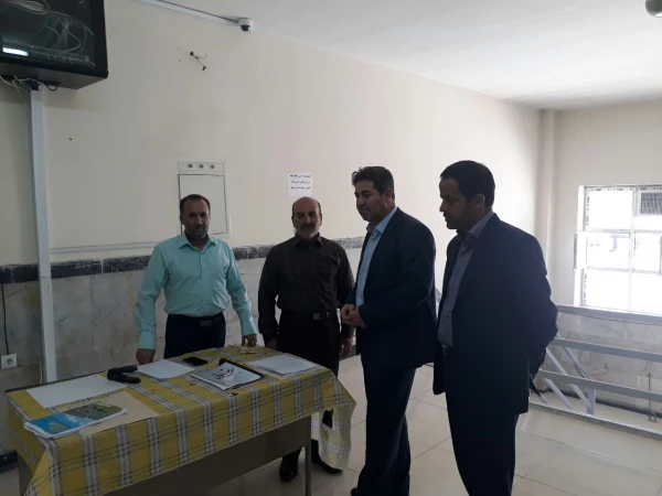 بازدید دکتر علی محمودلو مدیر امور پردیس های استان آذربایجان غربی از حوزه آزمون پردیس شهید رجایی ارومیه 4