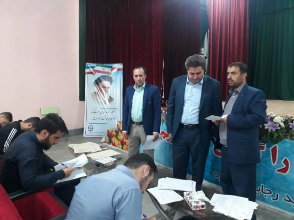 بازدید مدیر امور پردیس های استان آذربایجان غربی از حوزه امتحانی پردیس شهید رجایی ارومیه 3