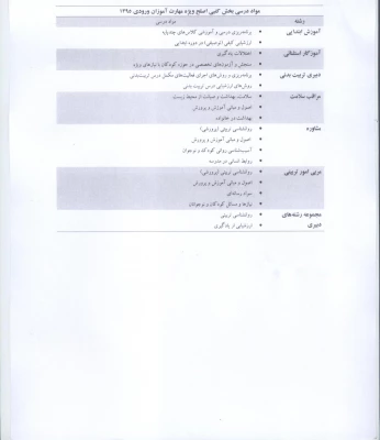 منابع آزمون