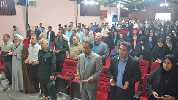مراسم افتتاحیه اردوهای جهادی بسیج سازندگی استان آذربایجان غربی در پردیس شهیدرجایی دانشگاه فرهنگیان استان آذربایجان غربی برگزار شد 7