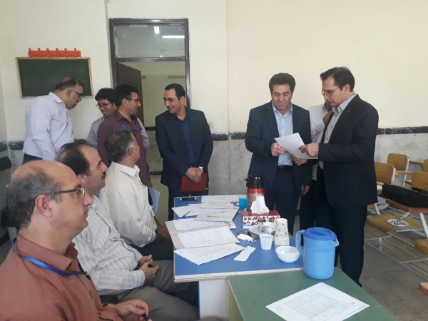 حضور معاون پژوهش،برنامه ریزی و نیروی انسانی آموزش وپرورش استان
 در مرکز مصاحبه پردیس شهیدرجایی ارومیه
 2