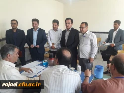 حضور معاون پژوهش،برنامه ریزی و نیروی انسانی آموزش وپرورش استان
 در مرکز مصاحبه پردیس شهیدرجایی ارومیه
 3