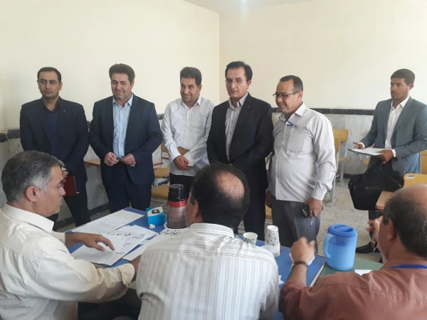 حضور معاون پژوهش،برنامه ریزی و نیروی انسانی آموزش وپرورش استان
 در مرکز مصاحبه پردیس شهیدرجایی ارومیه
 3