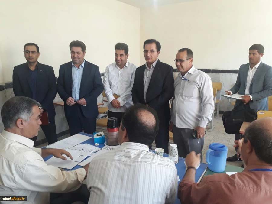 حضور معاون پژوهش،برنامه ریزی و نیروی انسانی آموزش وپرورش استان
 در مرکز مصاحبه پردیس شهیدرجایی ارومیه
 3