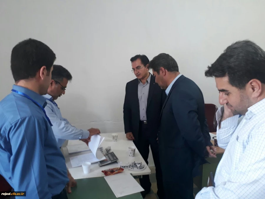 حضور معاون پژوهش،برنامه ریزی و نیروی انسانی آموزش وپرورش استان
 در مرکز مصاحبه پردیس شهیدرجایی ارومیه