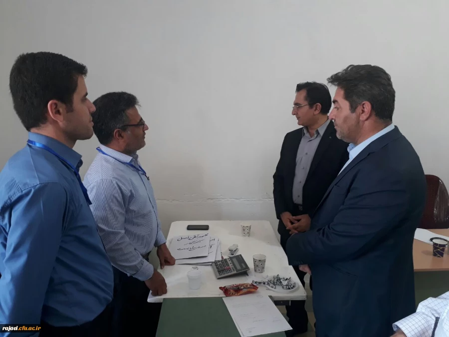 حضور معاون پژوهش،برنامه ریزی و نیروی انسانی آموزش وپرورش استان
 در مرکز مصاحبه پردیس شهیدرجایی ارومیه
 7