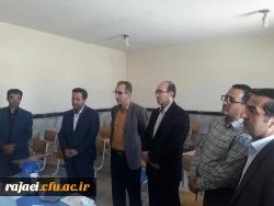 معاون سازمان مدیریت وبرنامه ریزی استان آذربایجان غربی از روند مصاحبه مستخدمین پیمانی آموزش وپرورش درپردیس شهید رجایی ارومیه بازدید نمودند 2