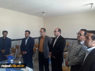 معاون سازمان مدیریت وبرنامه ریزی استان آذربایجان غربی از روند مصاحبه مستخدمین پیمانی آموزش وپرورش درپردیس شهید رجایی ارومیه بازدید نمودند