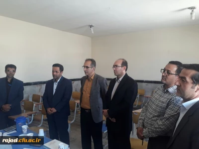 معاون سازمان مدیریت وبرنامه ریزی استان آذربایجان غربی از روند مصاحبه مستخدمین پیمانی آموزش وپرورش درپردیس شهید رجایی ارومیه بازدید نمودند