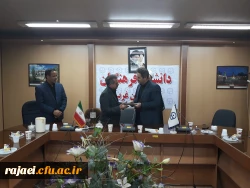 آیین معارفه معاون جدید توسعه منابع و امور دانشجویی پردیس شهید رجایی ارومیه برگزار شد 2