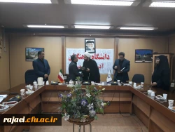 آیین معارفه معاون جدید توسعه منابع و امور دانشجویی پردیس شهید رجایی ارومیه برگزار شد