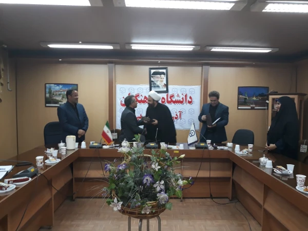 آیین معارفه معاون جدید توسعه منابع و امور دانشجویی پردیس شهید رجایی ارومیه برگزار شد