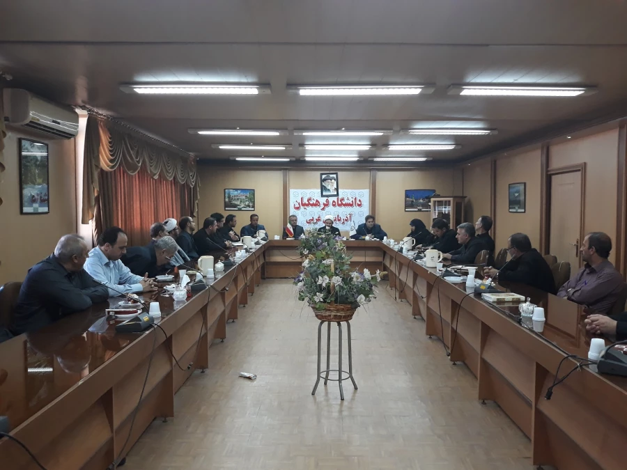 آیین معارفه معاون جدید توسعه منابع و امور دانشجویی پردیس شهید رجایی ارومیه برگزار شد 5