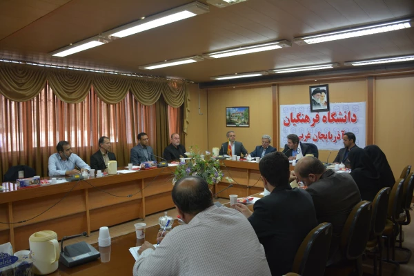 با حضور آقای میر معینی مدیر کل فرهنگی دانشگاه فرهنگیان 

شورای فرهنگی ،اجتماعی در پردیس شهید رجایی ارومیه برگزار شد 3