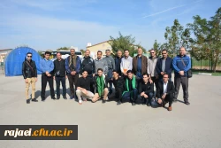 با بدرقه سرپرست امور پردیس های استانی

کاروان پیاده روی اربعین اساتید، کارکنان و دانشجویان دانشگاه فرهنگیان استان آذربایجان غربی عازم سفر کربلا شد 3