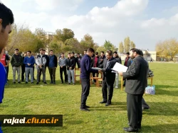 با حضور دکتر محمودلو سرپرست امور پردیس های استان آذربایجان غربی

مراسم اختتامیه مسابقات فوتبال دانشجو معلمان پردیس شهید رجایی ارومیه