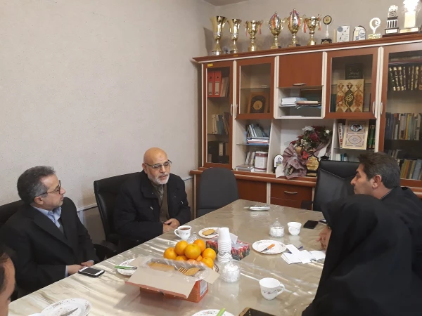 جلسه مسئولین دانشگاه فرهنگیان آذربایجان غربی با مدیر عامل مجمع خیرین مدرسه ساز برگزار شد 3