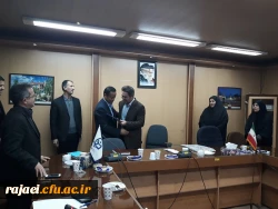 آئین تودیع و معارفه معاون آموزشی، فرهنگی پردیس شهید رجایی برگزارشد 3