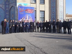 حضور گسترده مسئولین، اساتید، کارکنان و دانشجویان پردیس شهید رجایی ارومیه در مراسم گرامیداشت نه دی ماه