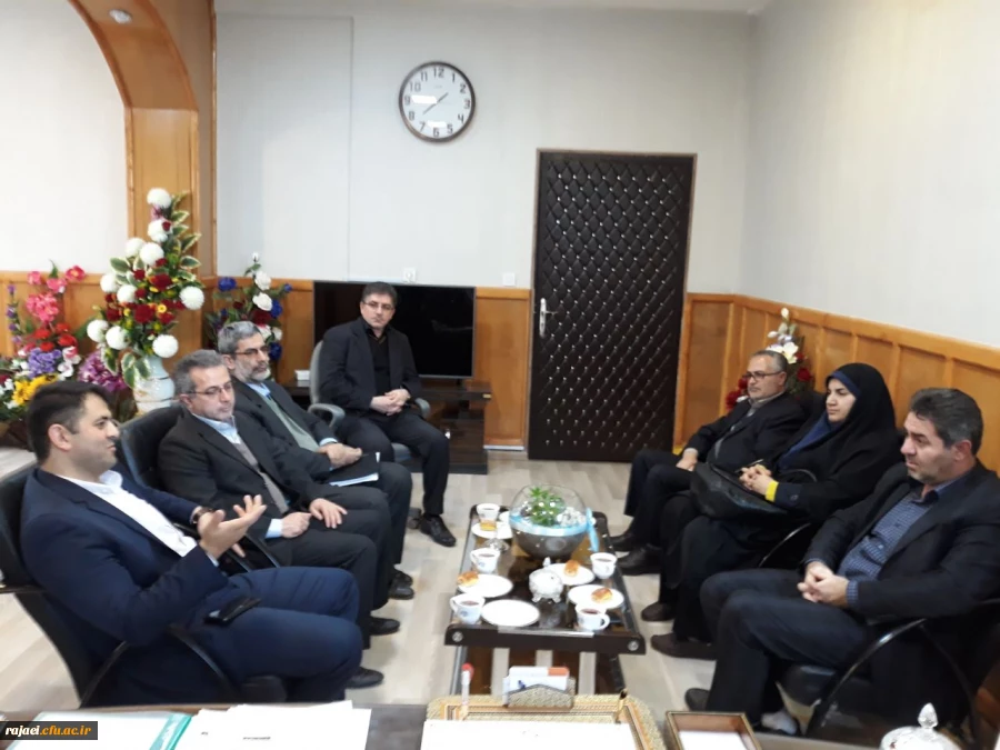دیدار مدیران عالی دانشگاه فرهنگیان  و اداره کل نوسازی، توسعه و تجهیز مدارس استان آذربایجان غربی