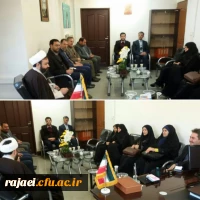 مدیر امور پردیس های استانی ، سرپرست پردیس علامه طباطبایی ،معاونین آموزشی پردیس و جمعی از اساتید و کارکنان با آقای دکتر بیگی مسئول نهاد رهبری دانشگاه پیام نور استان دیدار و گفتگو کردند