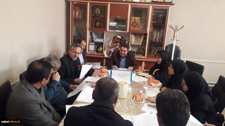 جلسه کمیته استانی انتخاب اعضای هیات علمی نمونه دانشگاه فرهنگیان استان آذربایجان غربی برگزار شد