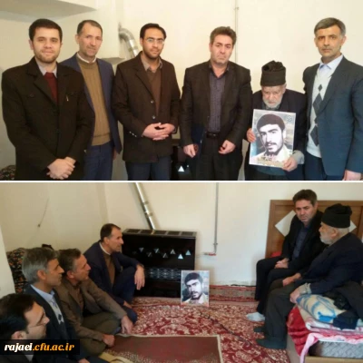 به مناسبت چهلمین سالگرد پیروزی انقلاب شکوهمند اسلامی

جمعی از اساتید و کارکنان پردیس شهید رجایی با پدر بزرگوار شهید مجید دیانت دیدار کردند