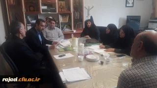 دومین جلسه کمیته انتخاب هیات علمی نمونه در دانشگاه فرهنگیان استان برگزار شد