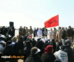 ازدواج دانشجویی در کنار بهشت آبی اروند زیر سایه پرچم آقا امام رضا(ع) 2