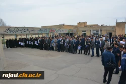 دانشجویان، اساتید وکارکنان دانشگاه فرهنگیان آذربایجان غربی در تجمع اعتراضی خود اقدام نابخردانه و وقیحانه آمریکا را در اعلام نام سپاه پاسداران انقلاب اسلامی در ردیف گروه های تروریستی محکوم نمودند 6