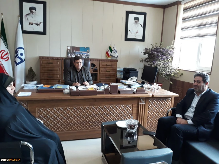 دیدار مدیریت امور پردیس های استان آذربایجان غربی با ریاست محترم دانشگاه فرهنگیان جناب آقای دکتر خنیفر