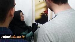 بمناسبت گرامیداشت دهه ی سرآمدی آموزش و به همت گروه هنر

بازدید جمعی از دانشجویان پردیس شهید رجایی  از گالری نقاشی