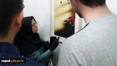 بمناسبت گرامیداشت دهه ی سرآمدی آموزش و به همت گروه هنر

بازدید جمعی از دانشجویان پردیس شهید رجایی  از گالری هنری