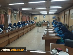 به  مناسبت دهه ی گرامیداشت سرآمدی آموزش جمعی از دانش آموزان دبیرستان سارای ارومیه  از بخشهای مختلف پردیس شهید رجایی ارومیه بازدید نمودند 2