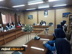 به  مناسبت دهه ی گرامیداشت سرآمدی آموزش جمعی از دانش آموزان دبیرستان سارای ارومیه  از بخشهای مختلف پردیس شهید رجایی ارومیه بازدید نمودند 3