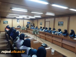 به  مناسبت دهه ی گرامیداشت سرآمدی آموزش جمعی از دانش آموزان دبیرستان سارای ارومیه  از بخشهای مختلف پردیس شهید رجایی ارومیه بازدید نمودند 6